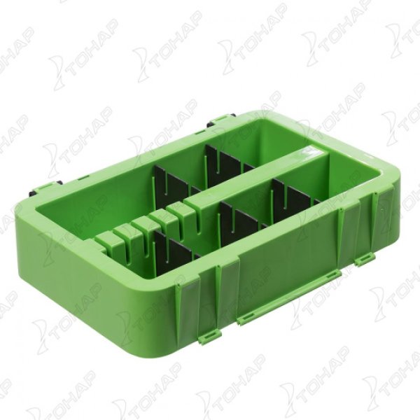Проставка-органайзер Ящика зимнего FishBox (19л) зеленый (HS-FB-G-19L) Helios