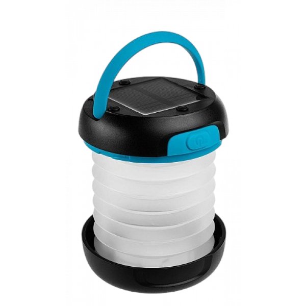 Фонарь кемпинговый складной 65 LM, IPX4, солнечная батарея+USB (A-SB-6071)