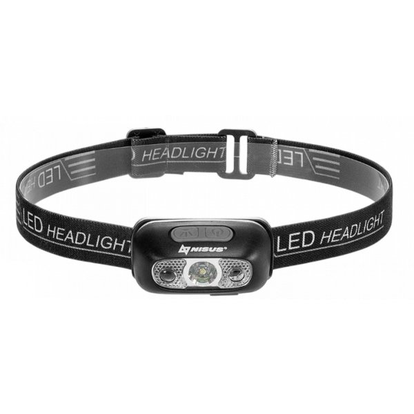 Фонарь налобный 120LM, IPX4, USB (N-FN-3056S) NISUS