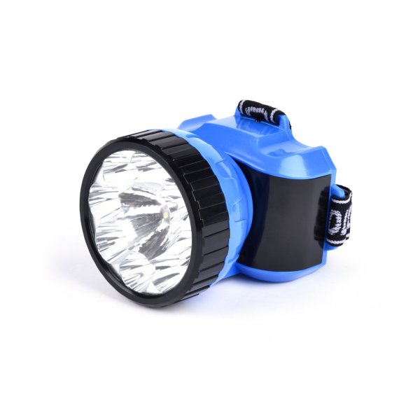 Фонарь SMARTBUY налобный.аккум.1ВТ + 8 LED синий (SBF-25-B)