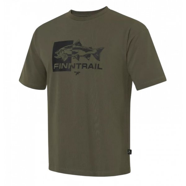 Футболка Finntrail Fish 6718 Khaki (XXL)