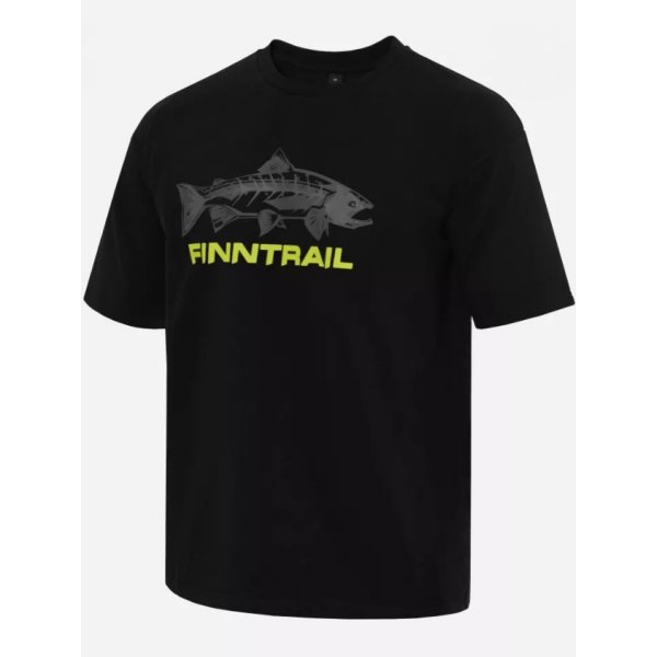 Футболка Finntrail Fish 6712 BlackYellow (S)