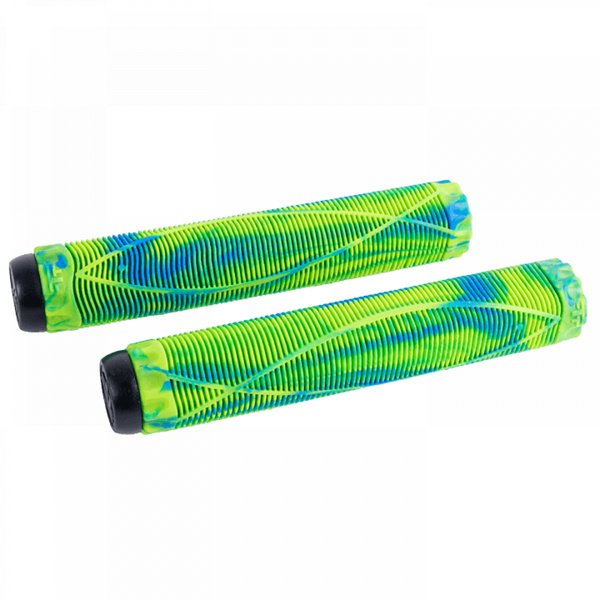 Грипсы для трюкового самоката TECH TEAM Fish 170mm, Green/Blue