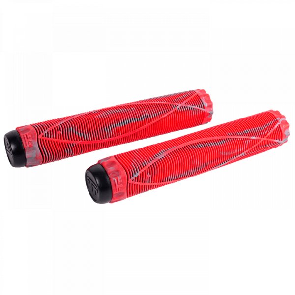Грипсы для трюкового самоката TECH TEAM Fish 170mm, Grey/Red,