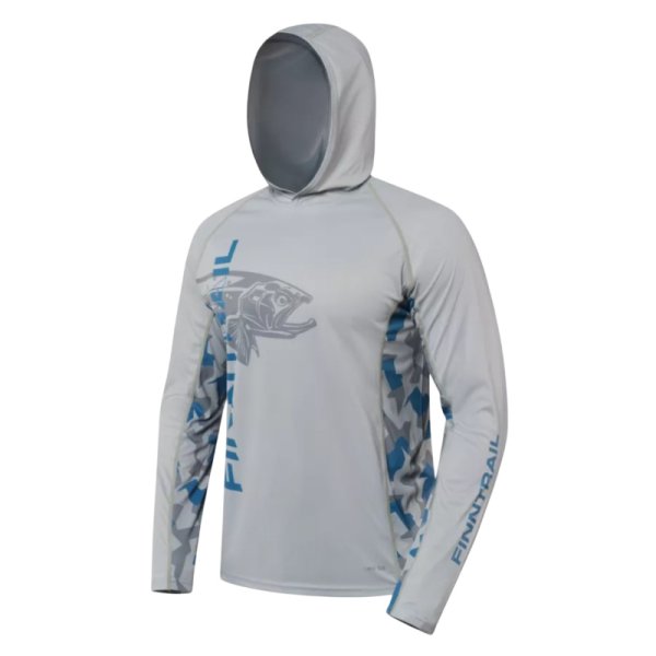 Лонгслив Finntrail Wave Big Fish 6609 Grey (XXL)