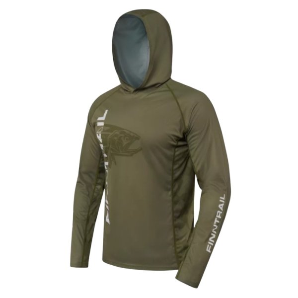 Лонгслив Finntrail Wave Big Fish 6609 Khaki (S)