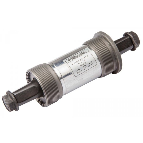 Каретка FP-B902 68/116 мм, 1.37x24tpi, под квадрат, сталь/алюмин