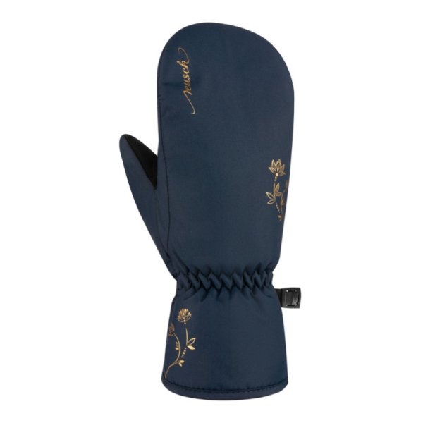 Варежки REUSCH Ice Flower Dress Blue/Gold (inch (дюйм):6)