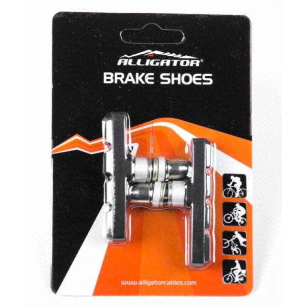 Колодки тормозные под V-brake ассиметр. 60мм на блистере VB-632-DIY ALLIGATOR