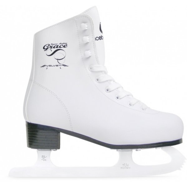 УЦЕНКА! Коньки фигурные BlackAqua FS-101/Grace PW-215V Velvet р.35
