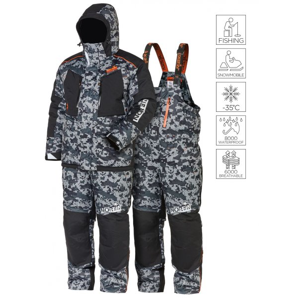 Костюм зим. Norfin DISCOVERY 2 LE CAMO 04 p.XL