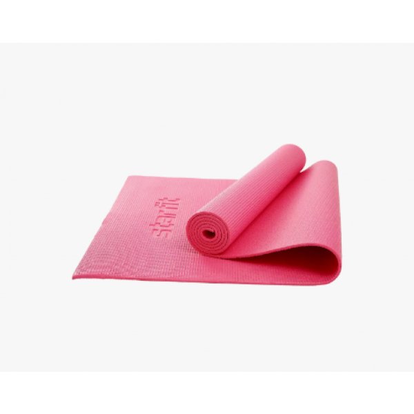 Коврик для йоги STARFIT FM-101 PVC 173*61*0,6 см розовый