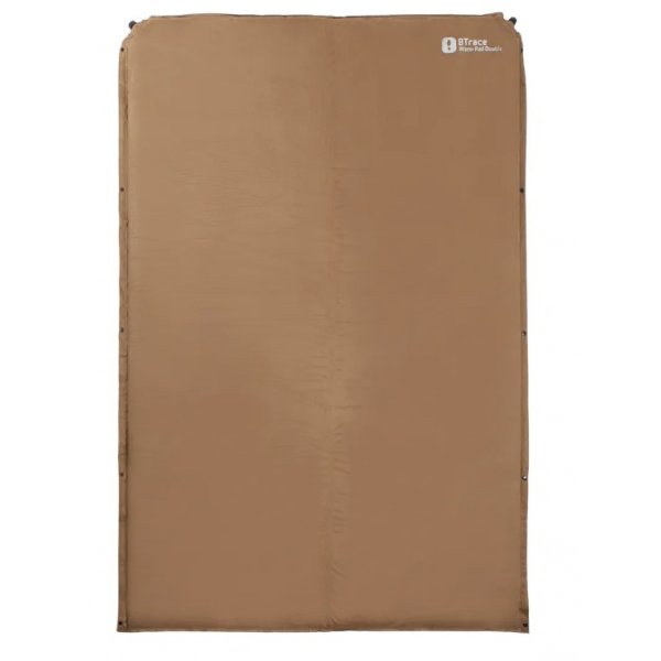 Коврик самонадувающийся Warm Pad Double,188x130x5 см ВТгасе (Коричневый)