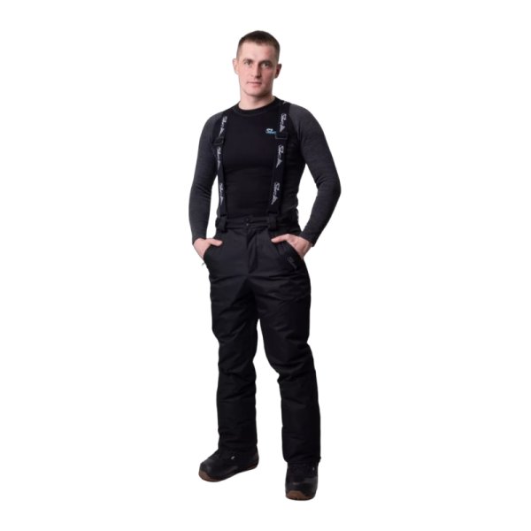 Горнолыжные брюки SAIMAA черный (XL)