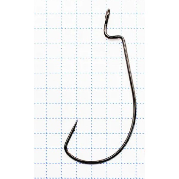 Крючки офсетные KOI WIDE RANGE WORM, размер 3/0 (INT), цвет BN, (10 шт.)