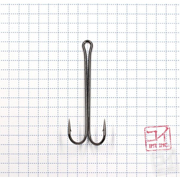 Крючок двойник KOI 3 XL DOUBLE HOOK, размер 2/0 (INT), цвет BN