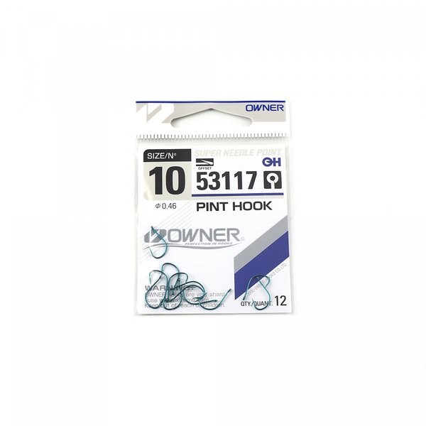 Крючки OWNER Pint Hook blue №10 12шт