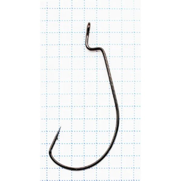 Крючки офсетные KOI WIDE RANGE WORM, размер 5/0 (INT), цвет BN, (10 шт.)