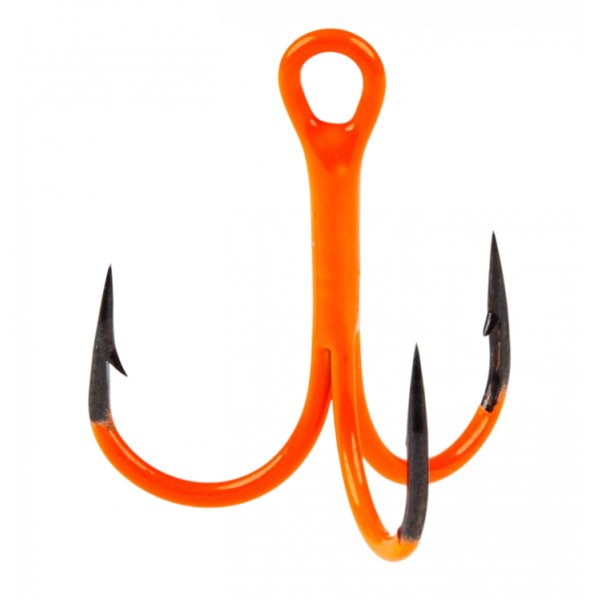 Крючек тройник Lucky John  Orange UV LJH201 разм.K03