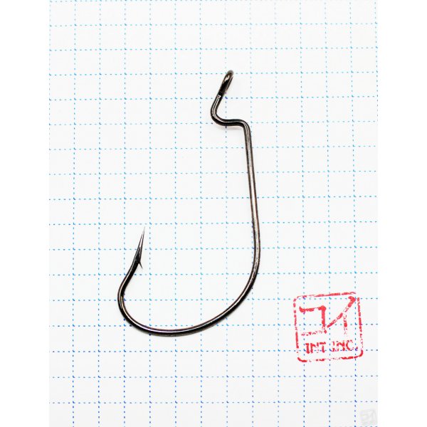 Крючки офсетные KOI OFFSET WORM , размер 5/0 (INT), цвет BN (10шт.)