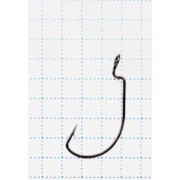 Крючки офсетные KOI WIDE RANGE WORM, размер 8 (INT), цвет BN, (10 шт.)