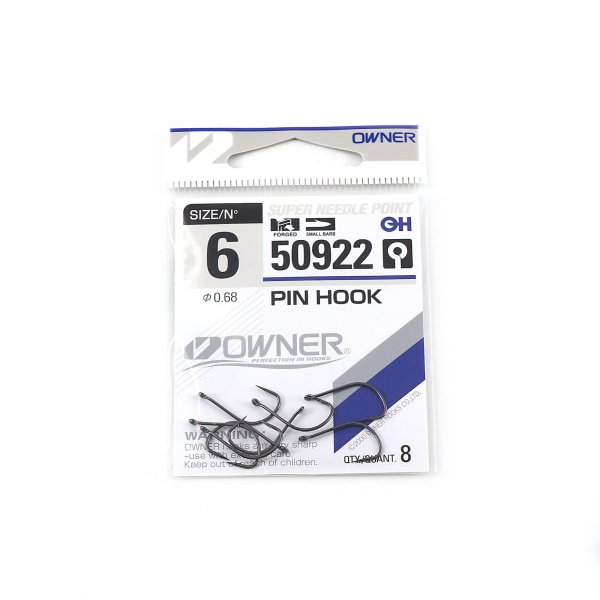 Крючки OWNER Pin Hook BC №8 (9шт.)