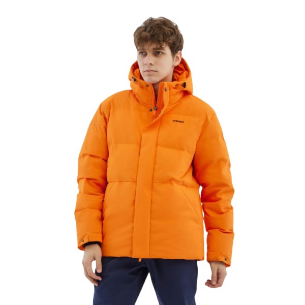 Пуховик STROBBS E2326, оранжевый, L