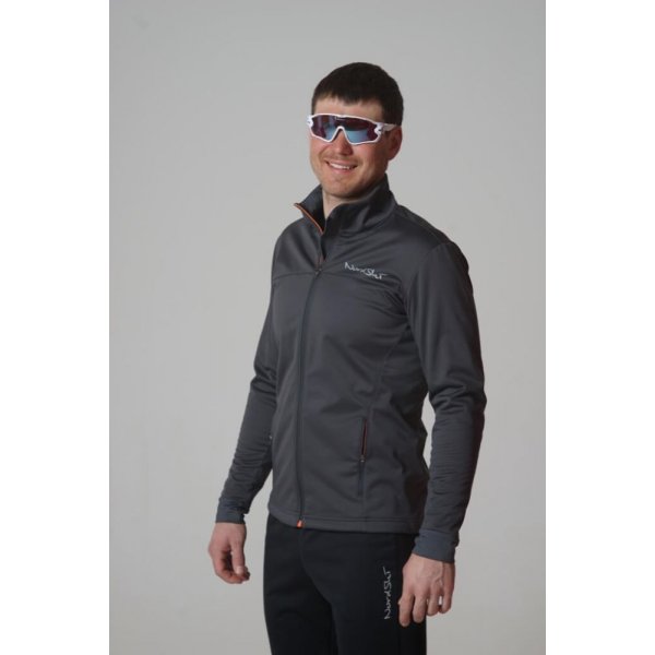 Разминочная куртка NORDSKI Pro graphite (46-S)