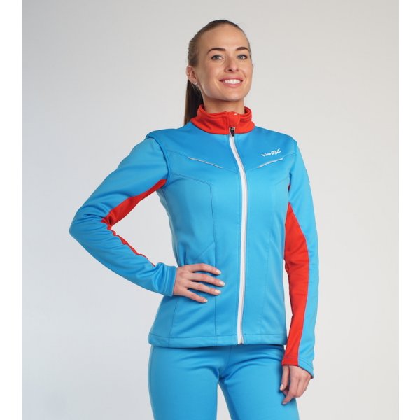 Куртка разминочная NordSki National Blue W (42-L)