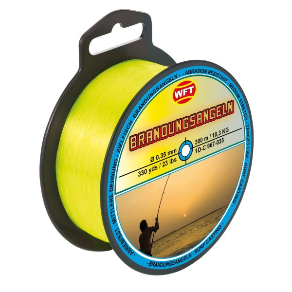 Леска моно. WFT Zielfisch BRANDUNG (ДЛЯ ЛОВЛИ В ПРИБОЕ) 300/035