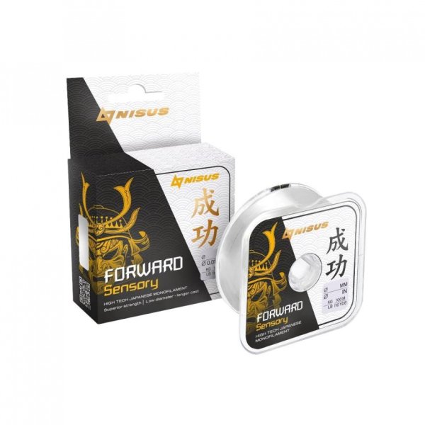 Леска FORWARD Sensory 0,203mm/100m Nylon Transparent (N-FS-0203-100) Nisus