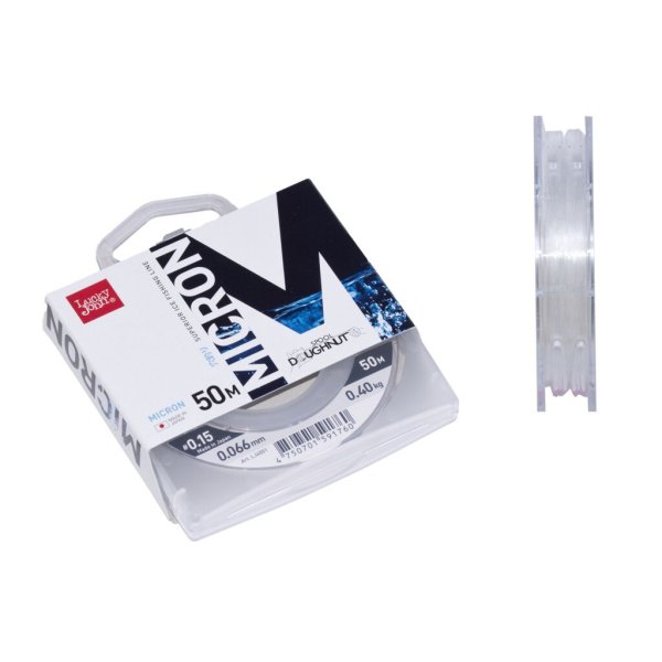 Леска Lucky John MICRON 0,066мм, 0,4кг, 50м