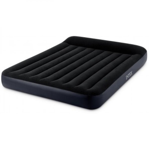 Матрас кемпинговый флок 152x203x25 см (64759) INTEX