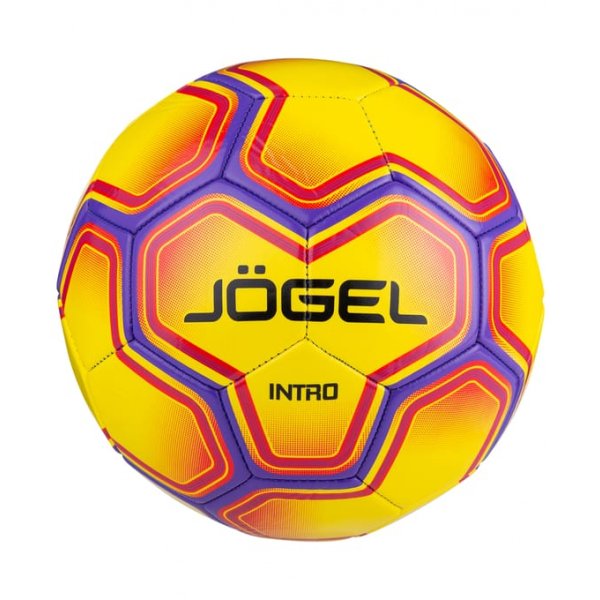 Мяч футбольный Jögel Intro №5, желтый