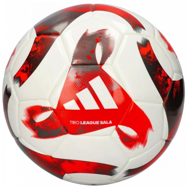 Мяч футзальный ADIDAS Tiro League Sala HT2425, р.4, FIFA Basic, 28 пан, термосш., бело-крас-серый