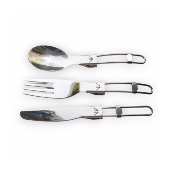 Набор складных столовых приборов GORAA STAINLESS STEEL CULTERY