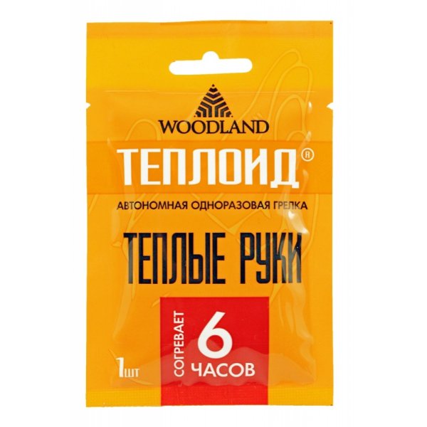 Грелка одноразовая WOODLAND Теплоид 6ч
