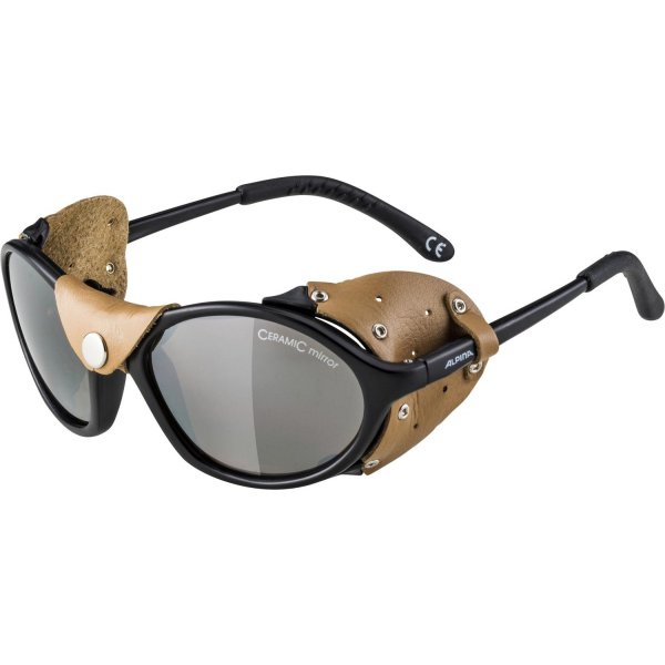 Очки солнцезащитные ALPINA Sibiria Black-Brown Gloss/Brown Mirror Cat .4