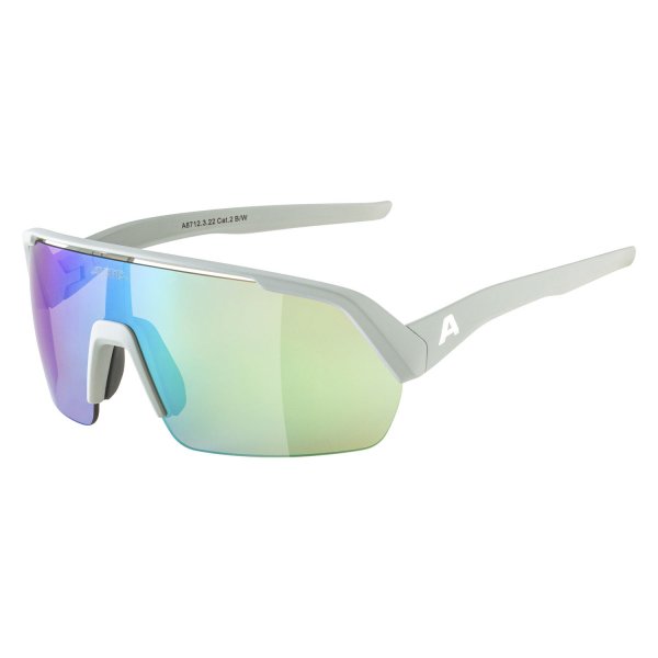 Очки солнцезащитные ALPINA Turbo Hr Smoke-Grey Matt/Green Mirror Cat. 2