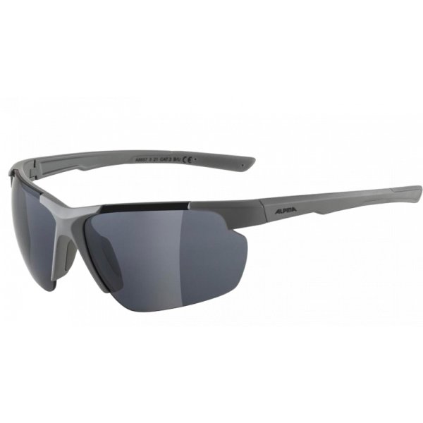 Очки солнцезащитные ALPINA Defey HR Moon-Grey Matt/Black Mirror Cat.3