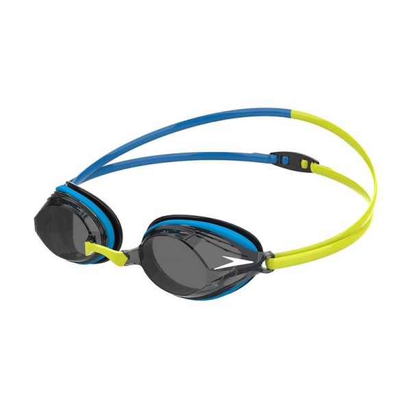 Очки для плавания SPEEDO Vengeance ДЫМЧАТЫЕ линзы, синяя оправа