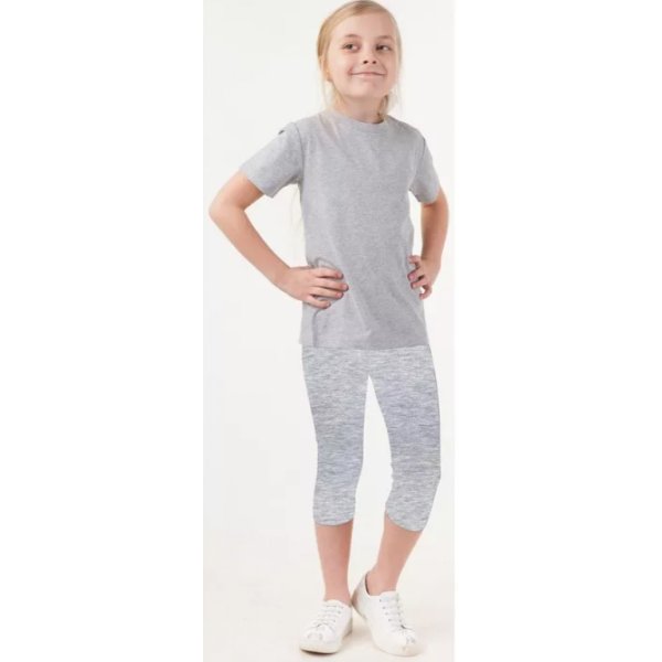 IGA703-90 146 Бриджи для девочек Girl&amp;#039;s Pants (Breeches) светло-серый р.146