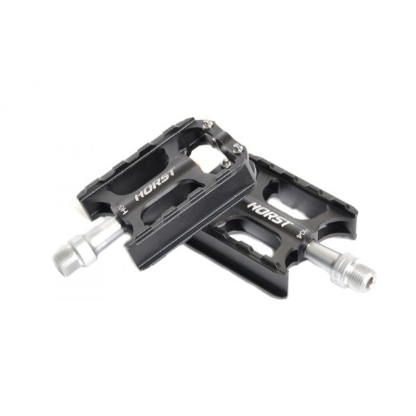 Педали HORST H04 алюминиевые, 260г. резьба 9/16, с 3 пром.подшипниками