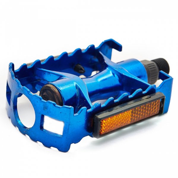 Педали Vinca Sport VP 04А, алюминиевые, синие, резьба 9/16, 95х65мм