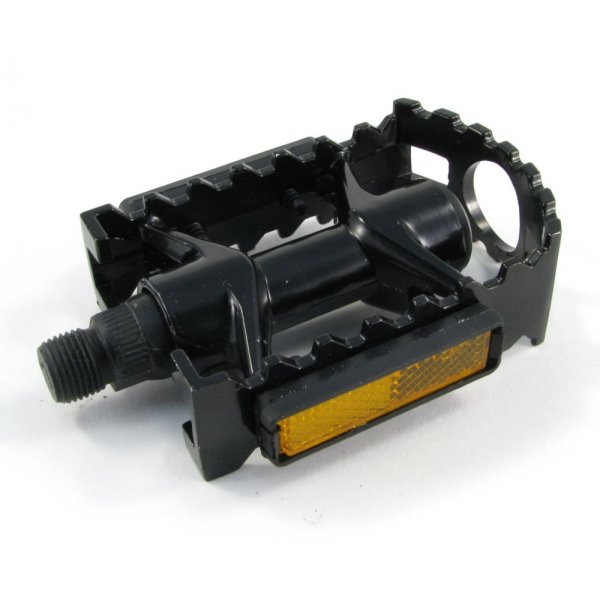 Педали Vinca Sport VP 04А, алюминиевые, черные, резьба 9/16, 95х65мм