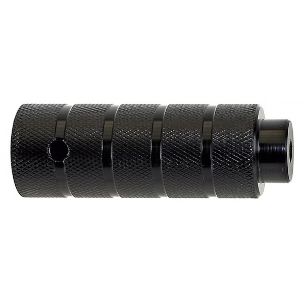 Пеги сталь Ø38 x110мм черные, стальные, резьба 3/8х26TPI