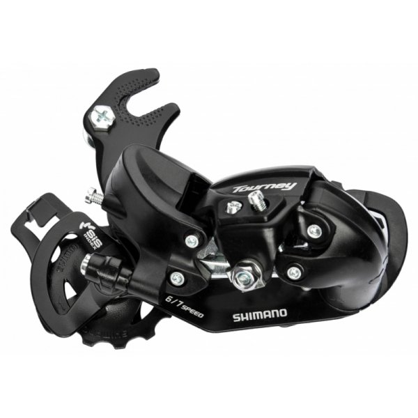 Переключатель скоростей задний Shimano Tourney, TY300, 6/7ск., крепление на ось