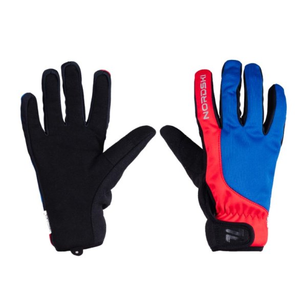 Перчатки Nordski Racing True Blue/Red WS (11-XL)