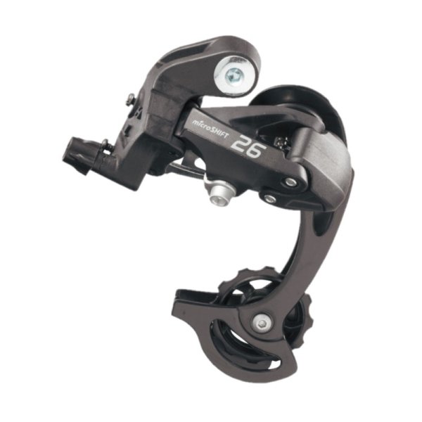 Переключатель скоростей задний Microshift RD-M26S 7-8 скор. под болт, короткая лапка