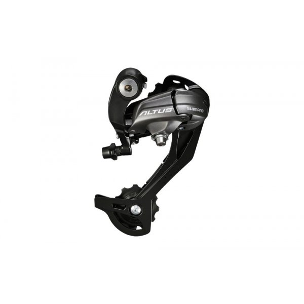 Переключатель скоростей задний Shimano Altus, M370, SGS, 9 ск., цв. черн.